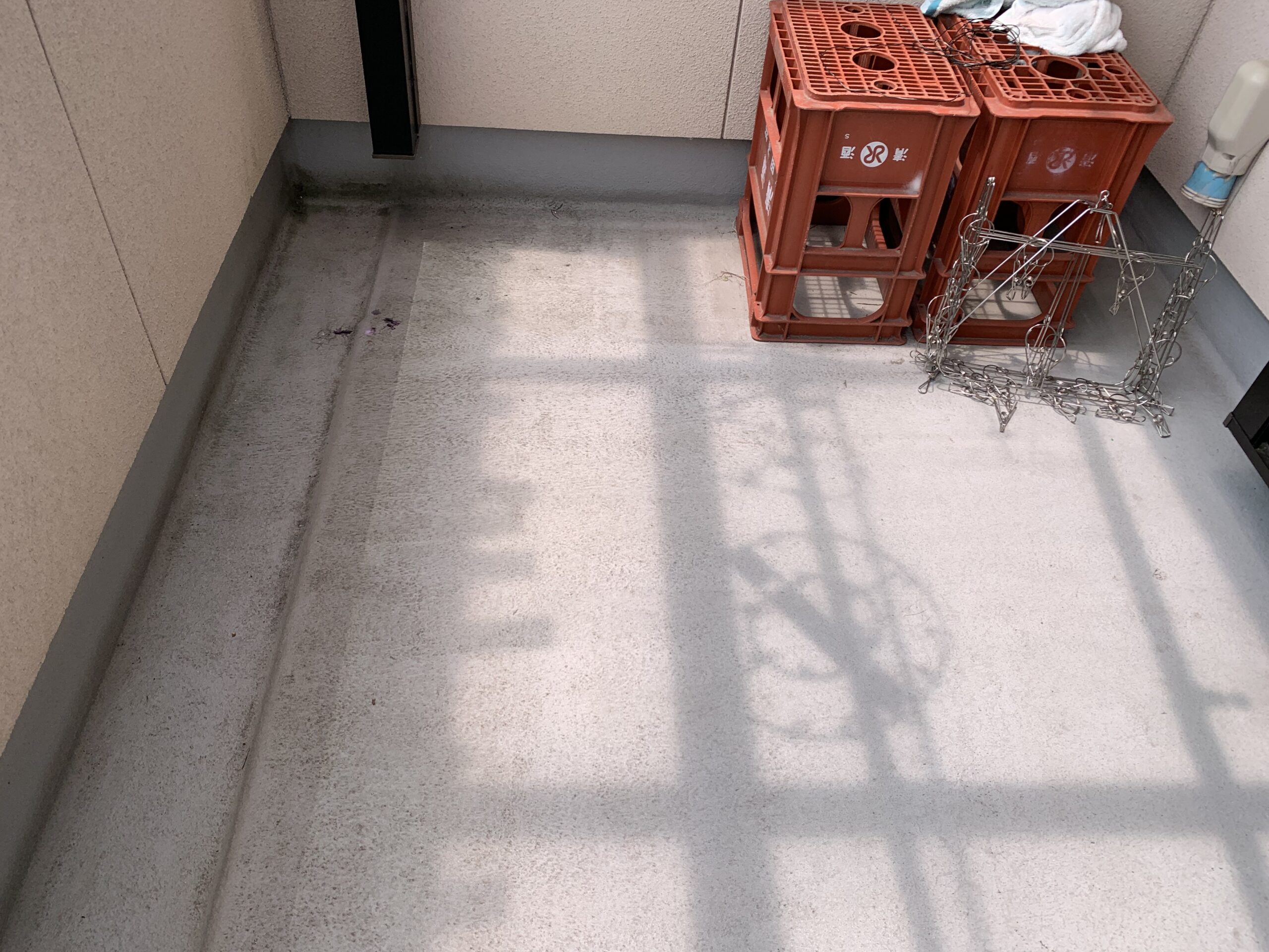 防水が劣化している写真