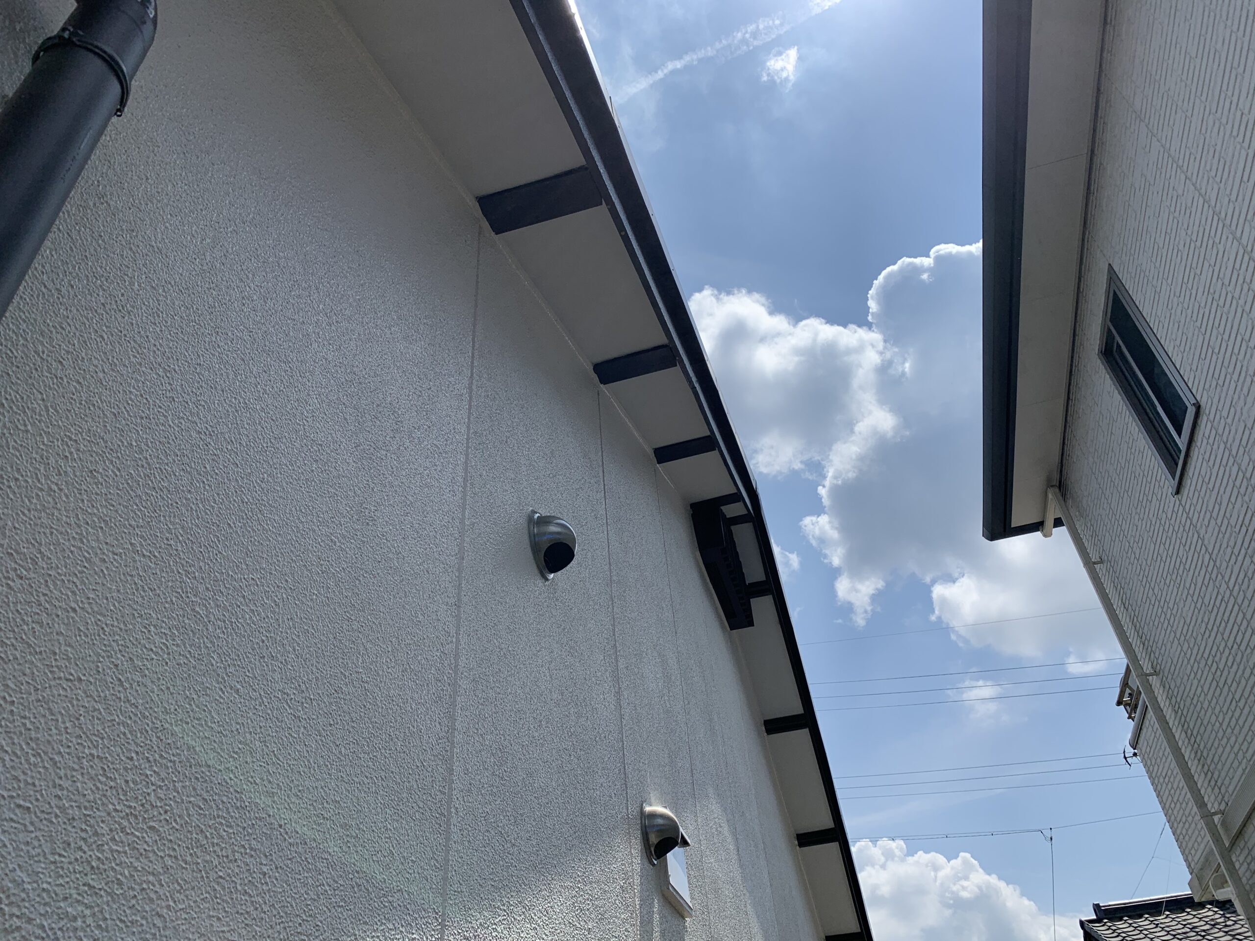 木部が劣化している写真