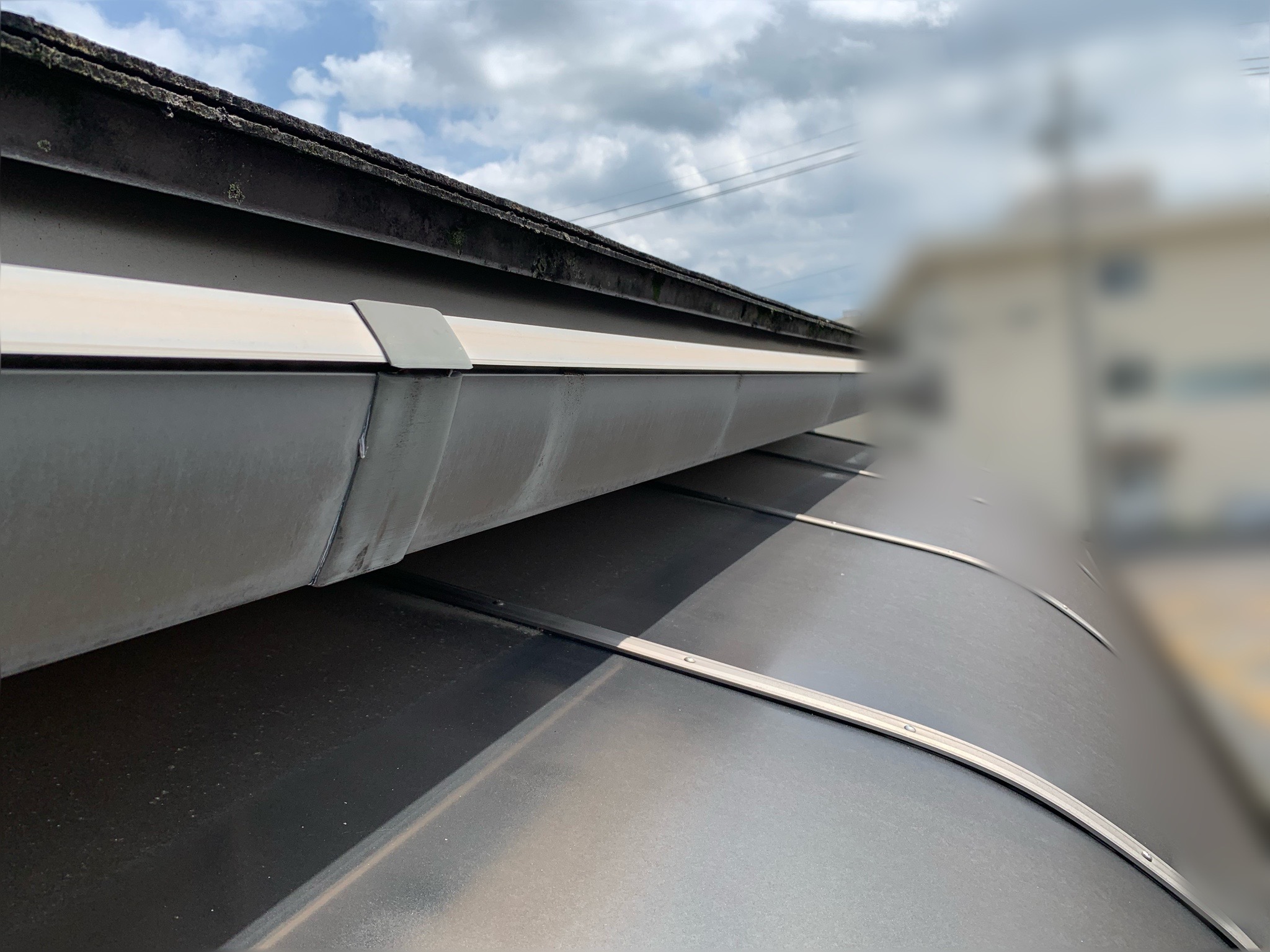 付帯部が劣化している写真