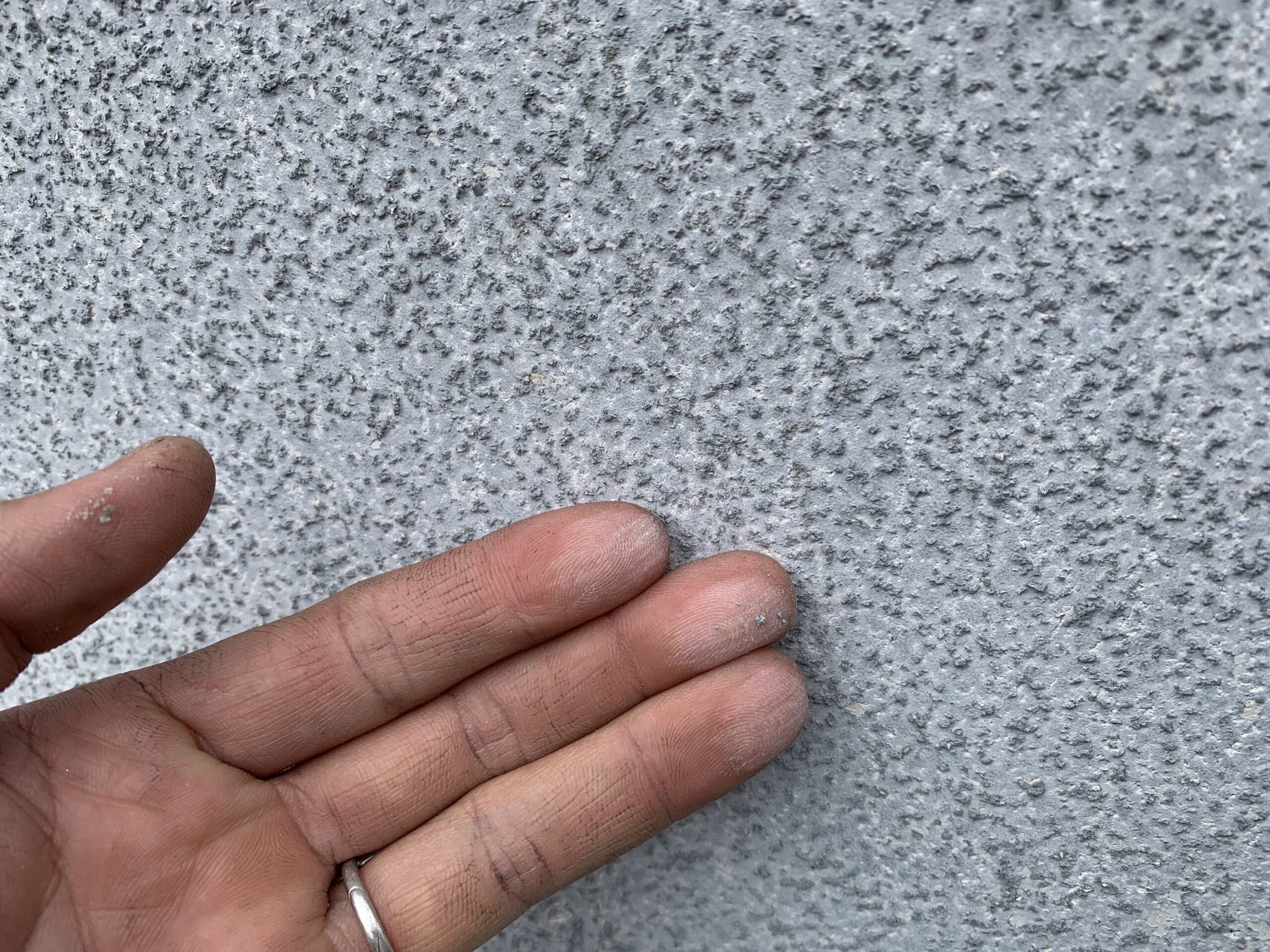 チョーキングが発生している写真